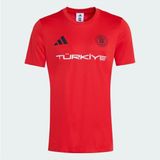Adidas Erkek Forma Tur Olp Jersey KV7267 - XS - Kırmızı