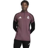 Adidas Erkek Futbol Eşofman Üstü Real Madrid Tr Top JZ9015 - Mürdüm
