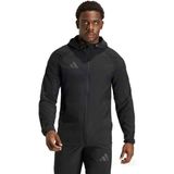 Adidas Erkek Futbol Kaban-Mont Ceket Tt Wb JM5539 - Siyah - XS