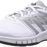 adidas Erkek Galaxy Trainer salon ayakkabısı, Beyaz Beyaz Gece Metalik F13 Mavi, 44 2/3 EU