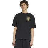 Adidas Erkek Günlük T-Shirt Varsity Gold Tl IB7076 - Siyah