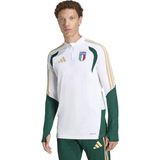 Adidas Erkek Italya Futbol Eşofman Üstü Fıgc Tr Top JZ9380 - XL - Beyaz
