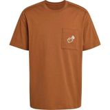Adidas Erkek Kahverengi T-Shirt M Coffee Pkt T KB4842