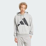 Adidas Erkek Kapüşonlu Sweatshırt M Bl Ft Hd JE8889 - Gri - XL