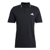 adidas Erkek M 3S PQ PS Polo Yaka T-Shirt BLACK/WHITE M