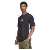 adidas Erkek M 3S SJ Tişört, BEYAZ/SİYAH, 3XL