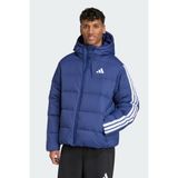 Adidas Erkek Mavi Mont Essentials Climawarm 3-Stripes Puffer Down - XL