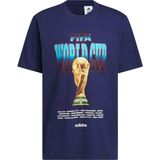 Adidas Erkek Mavi T-Shirt M Wc Tour Tee 2 KH3680 - L