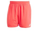 adidas Erkek mayo modası, Yarı Lucid Kırmızı/Beyaz, S