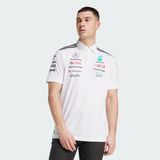 adidas Erkek MERCEDES - AMG PETRONAS FORMULA ONE TEAM POLO TİŞÖRT Gym & Training,Motor sporlari JW0586