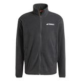 adidas Erkek MT ESS FZ FL Polar Spor Üst Giyim BLACK L