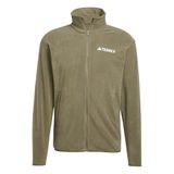 adidas Erkek MT ESS FZ FL Polar Spor Üst Giyim OLISTR L