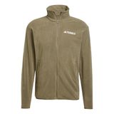 adidas Erkek MT ESS FZ FL Polar Spor Üst Giyim OLISTR M