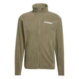 adidas Erkek MT ESS FZ FL Polar Spor Üst Giyim OLISTR S