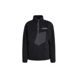 adidas Erkek Siyah Sweatshirt XPL PILE SNAP IW0231
