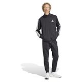 adidas Erkek SPORTSWEAR BASIC 3 ŞERİT FLEECE EŞOFMAN, Siyah, XXL