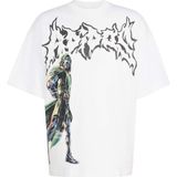 Adidas Erkek T-Shirt Adidas Marvel T-Shirt IA4551 - 2XL - Beyaz