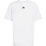 Adidas Erkek T-Shirt D4T Ess T-Shırt KE9934 - 2XL - Beyaz