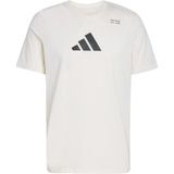 adidas Erkek T-shirt M TR CAT G T JM8976 - XL - Beyaz