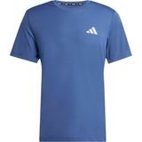 Adidas Erkek T-Shirt Run Ess Tee M KB5959 - XS - Mavi