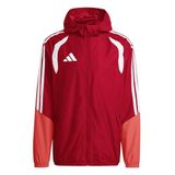 adidas Erkek Tiro 26 Yarışması Tüm Hava Ceket 3XL takım gücü kırmızı 2/yarı berrak kırmızı/beyaz