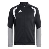 adidas Erkek TIRO26C TR JKT antrenman ceketi (1 adet), Siyah/LTONIX/Beyaz, L