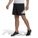 adidas Erkek Tr-Es Logo Sho Şort, Black/White, L 7"