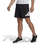 adidas Erkek Tr-Es Logo Sho Şort, Black/White, S 7"