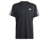Adidas Erkek Yetişkin Train Essentials 3 şeritli antrenman tişörtü (kısa kollu) (tekli paket)