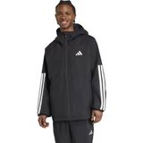 adidas ESS 3S RAIN H J Siyah Erkek Mont