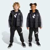 Adidas Essentials 3-Stripes Çocuk Siyah Mont (JW2443) - 4 - 5 Yaş
