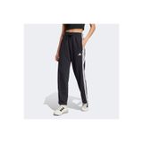 adidas Essentials 3 Stripes Open Hem French Terry Kadın Siyah Eşofman Altı