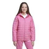 adidas Essentials Light Padded Çocuk Pembe Kapüşonlu Mont