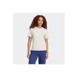 adidas Essentials Small Logo Cotton Kadın Bej T-shirt