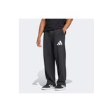 adidas Essentials Wide Leg 3 Bar Logo Erkek Siyah Eşofman Altı