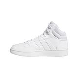 Adidas F34813 Hoops 2.0 Mid Beyaz Unisex Fitness Spor Ayakkabı