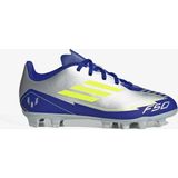 Adidas F50 Club Messi Çocuk Gri Çim Saha Kramponu.-
