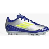 adidas F50 Club Messi Çocuk Gri Çim Saha Kramponu IH0926 - Gümüş