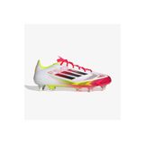 Adidas F50 Elite Yumuşak Zemin Erkek Beyaz Çim Saha Kramponu.-
