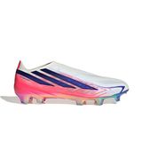 Adidas F50 Hyperfast Elite KJ6074 Beyaz Erkek Bağcıksız Krampon Spor Ayakkabı