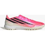 Adidas F50 Hyperfast League Erkek Pembe Halı Saha Kramponu.-