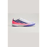 Adidas F50 Hyperfast League Halı Saha Ayakkabısı KJ3434 Beyaz - Beyaz - Pembe