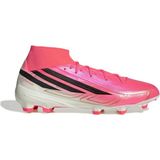 Adidas F50 Hyperfast League Mıd Fg Erkek Bilekli Krampon KJ6714 - Pembe - Siyah