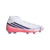 Adidas F50 HYPERFAST LEAGUE MID FG Unisex Yetişkin Futbol Ayakkabısı (Sert zemin) FTWWHT/SOLPUR/SOLTUR 45 1/3