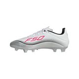 adidas F50 MESSI CLUB FG/MG Unisex Futbol Ayakkabısı (Sert Zemin), Beyaz, 45 1/3