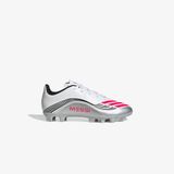 adidas F50 Messi Club Firm/Multi-Ground Krampon, Ftwr White-Lucid Red, 35 Beden, Unisex