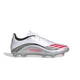 adidas F50 Messi League Fg/Mg Erkek Çoklu Çim Zemin Kramponu JP7446 Beyaz