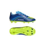 adidas F50 Messi League Firm-Multi Ground Çocuk Futbol Kramponu, Mavi, 31 Beden