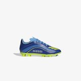 adidas F50 Messi League Firm-Multi Ground Çocuk Mavi Çim Saha Kramponu