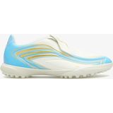 Adidas F50 Messi League Laceless Turf Çocuk Bej Halı Saha Kramponu.-